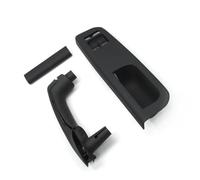 Compatible Con VW Para Bora 2008 2009 2010 2011 2012 Manija Interior Puerta Coche Manija Agarre Panel Cubierta Interruptor Ventana manija interior puerta(Black,4 pcs)