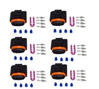 Compatible Con Vw Para CC Para Tiguan 2009 Para R32 2008 Conector De Bobina De Encendido De Coche Arnés Enchufe Accesorios De Cable De Cableado 8K0973724 Bobina Encendido Auto(6 Kit)