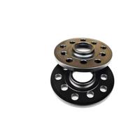 Compatible Con VW Para Golf 1974-2011 Para Bora 1999-2005 Para Polo 1975-2003 10/0.591 In 0,4 Pulgadas Espaciador De Rueda PCD 5x100 5x112 CB57.1(Black,10mm)
