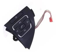 Compatible Con Vw Para Golf 2010-2014 Para Jetta 2009-2014 Para Tiguan 2008-2018 Interruptor De Volante De Coche OEM 5C0959537 Botón Volante Automóvil(Left)
