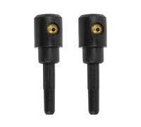 Compatible Con VW Para Golf 4 MK4 IV 1J1 1997-2006 Para Polo MK4 9N 2002-2005 Parabrisas Trasero Brazo Limpiaparabrisas Tapa La Tuerca Balancín Boquilla La Arandela(2pcs Nozzles)