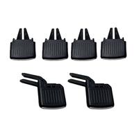 Compatible Con VW Para Golf MK5 2004 205 2006-2009 Clip De Ajuste Para La Salida De Ventilación Del Aire Acondicionado Del Salpicadero Delantero 1KD819728 Accesorios para coche(4pcs Front+2pcs Rear)