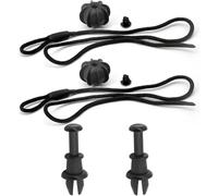 Compatible Con VW Para Golf Mk5 Mk6 MK7 2006 2007 2008-2019 Para GTI 2007-2019 Portaequipajes Para Maletero De Coche Cuerda 1K6-863-447-A-9B9 1K6863447 A Cuerda Maletero Coche(1set)