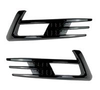 Compatible Con Vw Para Golf MK7 2013 2014 2015 2016 Luz Antiniebla Del Parachoques Delantero Cubierta De Rejilla Embellecedora Decoración Con Apariencia De Fibra De Carbono marco de luz antiniebla