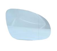 Compatible Con VW Para GOLF Para GTI MK5 2006 2007 2008 2009 3C0857521 3C0857522 Espejo De Cristal Azul Retrovisor Exterior Gran Angular Piezas De Coche Cristal de espejo lateral(1PCS right side)