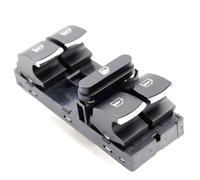 Compatible Con VW Para PASSAT 2005-2010 Para JETTA III 2005-2010 Electrónico Para El Botón Del Interruptor De Control De La Ventana Eléctrica Maestra 5ND959857 Botón Ventana Trasera