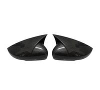 Compatible Con VW Para POLO MK5 6R 2009-2010 2011 2012 2013 ABS Tapas De Cubierta De Espejo Retrovisor Lateral Ajuste De Carcasa Estilo De Cuerno De Buey Exterior Cubierta Retrovisor Puerta