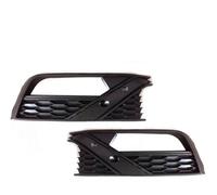Compatible con VW para Polo para GTI 2014-2017 Car BUMPERA PARTIFICACIÓN Lámpara De Luz Marco DE CARBA DE CARBA DE LA CARBA DE CARBA del BELEL BELEL antiniebla Rejilla Auto(Left and Right)