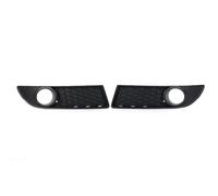 Compatible Con VW Para Polo Para GTI MK4 Para 9N3 2006-2009 Parachoques Delantero Luz Antiniebla Lámpara Rejilla Cubierta Embellecedora Marco Foglamp Tapa Bisel antiniebla rejilla auto(Left and right)