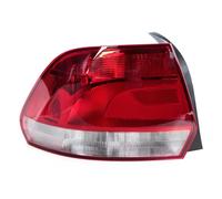 Compatible Con VW Para Polo Para Vento Sedan Saloon 2011-2016 Carcasa De Lámpara Freno De Señal De Luz Trasera De Coche Sin Bombillas Accesorios Para Coche luces de matrícula(Left)