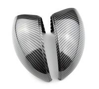 Compatible Con VW Para Scirocco 2009 2010 2011 2012 2013 2014 2015 2016 2017 2018 2019 2020 Cubierta Del Espejo Retrovisor Carcasa Del Espejo Retrovisor Exterior Carcasas Retrovisor(Black Carbon)