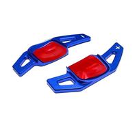Compatible Con VW Para T-Cross 2018 2019 2020 2021 1 Par De Pegatinas De Extensión Para Levas De Cambio De Volante De Aleación De Aluminio(Royal blue)