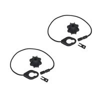 Compatible Con VW Para Tiguan 2008 2009 2010 2011 2012-2018 Bandeja Portaequipajes Para Maletero, Correa Para Trasero, OEM: 5N0863447 Cuerda Maletero Coche(2 set)