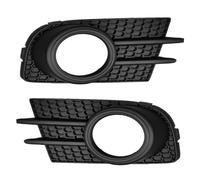 Compatible Con Vw Para Tiguan 2012 2013 2014 2015 2016 2017 2018 1 Par De Luz Antiniebla Del Parachoques Delantero Del Coche Cubierta De La Lámpara Rejilla 5N0853666E Cubierta luz lámpara(Black)
