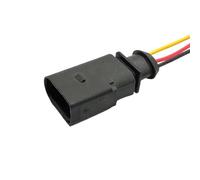 Compatible Con VW Para Tiguan Para Passat Para Sagitar Conector De Radar Marcha Atrás 3P Coche Sensor Nivel De Aceite Depósito De Combustible 1J0973703 1J0973803(Male)