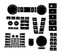 Compatible Con VW Para Touareg 2004 2005 2006 2007 2008 2009 Pegatina Botón Delantero Coche Con Juego Reparación Navegación Pegatinas Panel Control