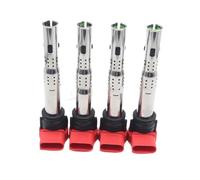 Compatible Con VW Para Touran Para Eos Para Jeeta, Bujías, Bobinas, Paquetes H6T12471 30875596 Paquete de bobina de encendido(4pcs)