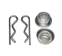 Compatible Con VW Para Transporter T4 1990-2003 Para Scirocco 1974-1992 Para Vento 1H 1992-1998 Kit Buje Cambio Marchas Kit Varilla Varillaje Kit Boccole Collegamento Cambio(2set)