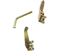 Compatible con VW T4 para Transporte 1990-2004. 1 Juego de bisagras, Lado Derecho, Centro, Superior, Inferior, guía de Rodillos, Puerta corrediza.