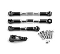 Compatible con Wltoys 104009 12402-A Coches De Control Remoto, Mejoras, Piezas Metálicas, Barra De Dirección, Brazo Servo Piezas Coche RC