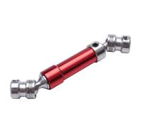 Compatible con Wltoys 12428 12423 1:12 RC Car Short Course para Desert Off-Road 1 Pieza Eje De Transmisión Central Trasero De Metal Eje De Transmisión CVD RC Eje Transmisión Coche