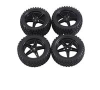 Compatible con Wltoys 144001 144010 124007 124017 para Tamiya para HSP 1/10 1/12 1/14 RC Car Off Road para Buggy 4 Piezas 85 Mm Rueda RC Coche NeumáTico Piezas