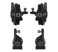 Compatible con Wltoys 144001 144010 124016 124017 124019 Repuestos para Automóviles RC Conjunto De Portador De Buje Trasero con Soporte De Buje C De Dirección RC Accesorio del Coche
