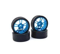 Compatible con Wltoys 284131 K969 K979 P929 para Kyosho para Mini-Z 1/28 RC Car Upgrades Parts Pro 26 Mm para Neumáticos De Carreras Neumático Rueda Llanta RC Coche Accesorio