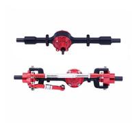 Compatible con WPL C14 C24 C34 C44 B14 B24 1/16 RC Car Upgrades Piezas Accesorios De Modificación Juego Eje Delantero Y Trasero Metal Piezas