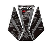 Compatible Con X-ADV Xadv 750 2017 2018 2019 2020, Almohadilla Protección Tanque De Gasolina Para Motocicleta, Pegatina 3D, Almohadilla De Tracción Tanque Combustible Almohadilla de tanque (Color : 2