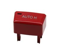 Compatible con X6 para E71 E72 2007 2008 2009 2010-2013 61319148508 Interruptor electrónico de Freno de estacionamiento Manual Auto H Hold P Cubierta del botón (Rojo Auto H)