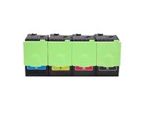 Compatible con Xerox, 1 Juego de Cartuchos de tóner for la Serie C310DNI C310DNIM C310, Modelos 006R04356 006R04357 006R04358 006R04359 con Chip(006R04364-67)