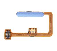Compatible con XIAOMI 11 Lite 5G NE / 2109119DG / Mi 11 Lite 4G M2101K9AG / 5G M2101K9G Flat Flex Ribbbon FINGERPRINT cable conector Key Home to Mainboard lector de impulso central (azul)