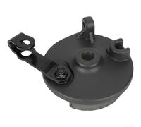 Compatible con Xiaomi 6lite Scooter eléctrico Cubierta de freno de tambor Rueda delantera Aleación de aluminio Carcasa protectora Negro Accesorio de repuesto para un mejor rendimiento de frenado y una