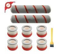 Compatible con Xiaomi, compatible con Dreame V8 V9 V9B V9P XR V10 V11 Aspiradora de mano Cepillo principal y filtro HEPA(J)