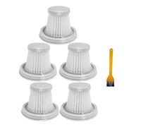 Compatible Con XIAOMI, Compatible Con MIJIA, Filtro Lavable for Aspiradora, Mini Filtrado Inalámbrico De Polvo, Piezas De Filtro Reciclables for Aspiradora, Reemplazo(5PCS)