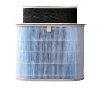 Compatible con Xiaomi, Compatible con smartmi, Mijia Fresh Air Fan Filter Element A1/C1-80, Volumen de aire 150 Compuesto de eficiencia media y alta(Set)