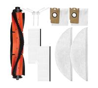 Compatible con Xiaomi Lydsto R1 / R1A / R1 Pro / S1 / L1 Accesorios de repuesto Repuesto Cepillo lateral principal Filtro HEPA Mopa Bolsa for polvo(Set C)