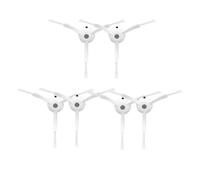 Compatible con Xiaomi Mi Robot 1 1S Compatible con Roborock E3 S4 S4 Max S5 Reemplazo del cepillo lateral principal de la aspiradora(Side brush W-6PCS)