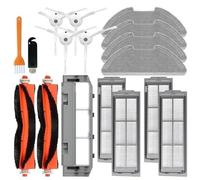 Compatible con XiaoMi Mi Robot Vacuum Mop 2 Lite / 2 Pro/MJSTL / MJST1SHW, Accesorios, Cepillo Lateral Principal, Filtro Hepa, fregona, Piezas de Repuesto (Color : Set 6)