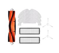 Compatible con Xiaomi Mi Robot Vacuum-Mop 2 Ultra Cleaner Piezas Cepillo lateral principal Filtro HEPA Trapo de fregona Bolsas for polvo STYTJ05ZHMHW Accesorios(Light yellow)