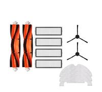 Compatible con Xiaomi Mi Robot Vacuum-Mop 2 Ultra Cleaner Piezas Cepillo lateral principal Filtro HEPA Trapo de fregona Bolsas for polvo STYTJ05ZHMHW Accesorios(Plum)