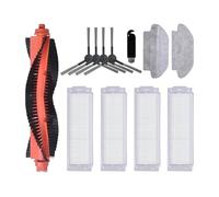 Compatible con Xiaomi Mi Robot Vacuum-Mop Pro STYTJ02YM STYJ02YM Viomi V2 V3 SE Conga 3490 3690 Repuestos Cepillo Lateral Principal Filtro HEPA Mop(Blue)