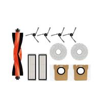 Compatible con Xiaomi Mijia 5 Pro / OV21CN, Piezas de aspiradora, Cepillo Lateral Principal Tricut, Filtro HEPA, paño de fregona, Bolsa for Polvo, Accesorios(Clear)