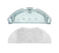Compatible con Xiaomi Mijia G1 MJSTG1 Mi Robot Aspirador Mop Essential Aspiradora Cepillo Lateral/Principal Cubierta Filtro HEPA Paño de Mopa Piezas(1 Mop bracket-1M)