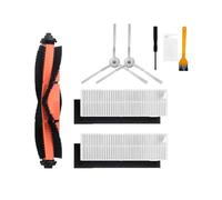 Compatible con Xiaomi Mijia G1 MJSTG1 Mi Robot Aspirador Mop Essential Aspiradora Cepillo Lateral/Principal Cubierta Filtro HEPA Paño de Mopa Piezas(1B2S2F-3)