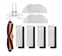 Compatible Con Xiaomi Mijia G1 MJSTG1 Mi Robot Vacuum Mop Essential Aspiradora Cubierta De Cepillo Lateral/principal Filtro Hepa Piezas De Paño De Fregona (Color : Set e)