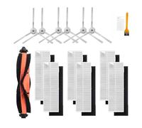 Compatible Con Xiaomi Mijia G1 MJSTG1 Mi Robot Vacuum Mop Essential Aspiradora Cubierta De Cepillo Lateral/principal Filtro Hepa Piezas De Paño De Fregona (Color : Set f)