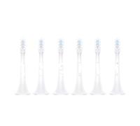 Compatible con Xiaomi, Mijia, T300 y T500, cabezales de repuesto for cepillo de dientes sónico Mi Teethbrush, cepillo de cerdas suaves for higiene bucal.(6PCS)