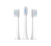 Compatible con Xiaomi Mijia T301 T302 Sonic Cepillo de dientes eléctrico inteligente Cabezal repuesto Paquete piezas(3 pcs White)